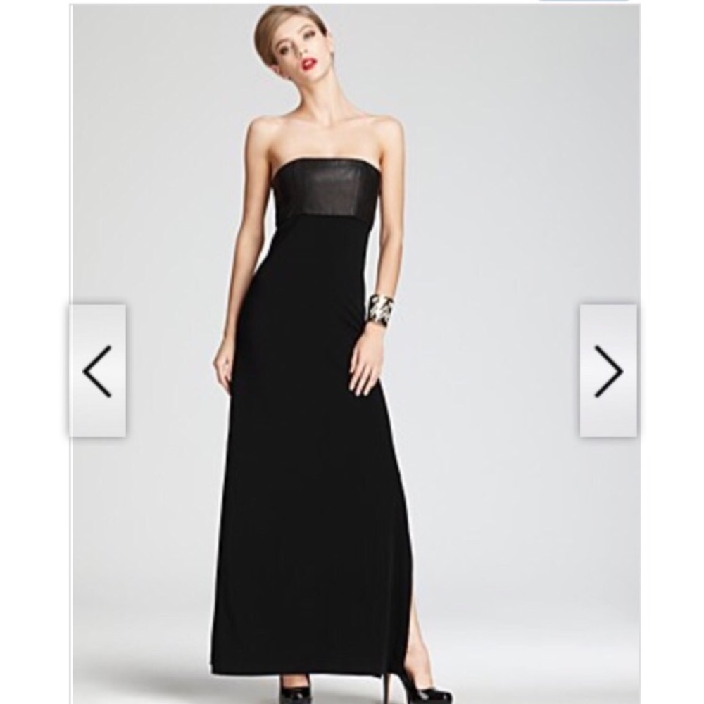 Alice + Olivia Black Prom Gown Size 4